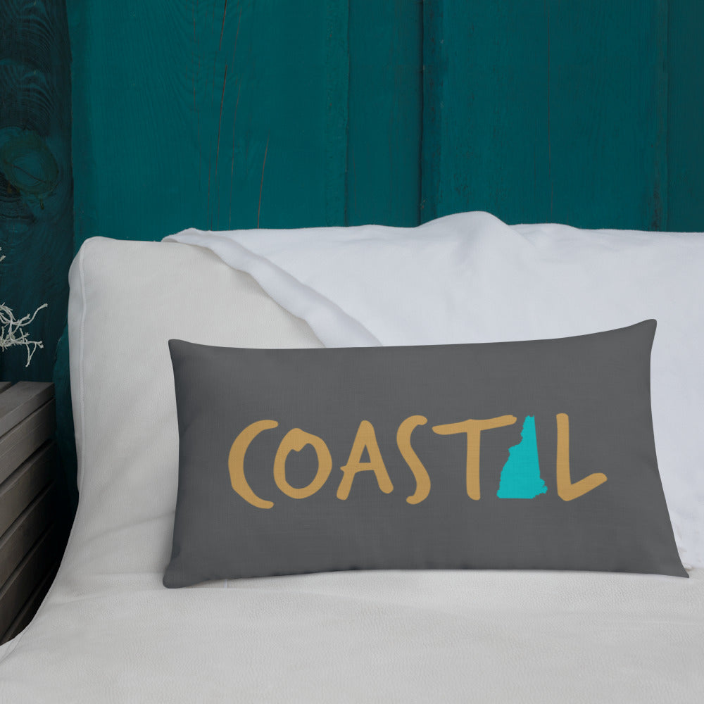Coastal New Hampshire™ Beach Accent Pillow