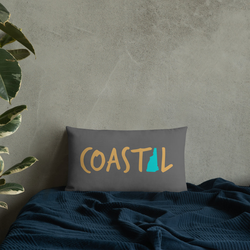 Coastal New Hampshire™ Beach Accent Pillow