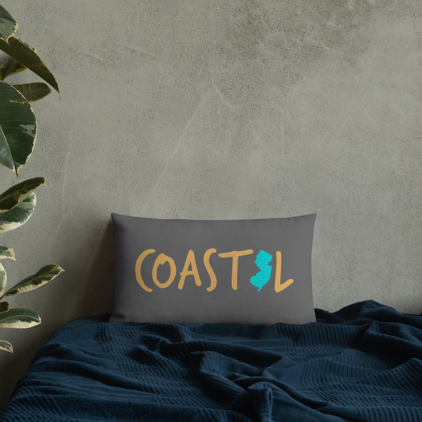 Coastal New Jersey™ Beach Accent Pillow