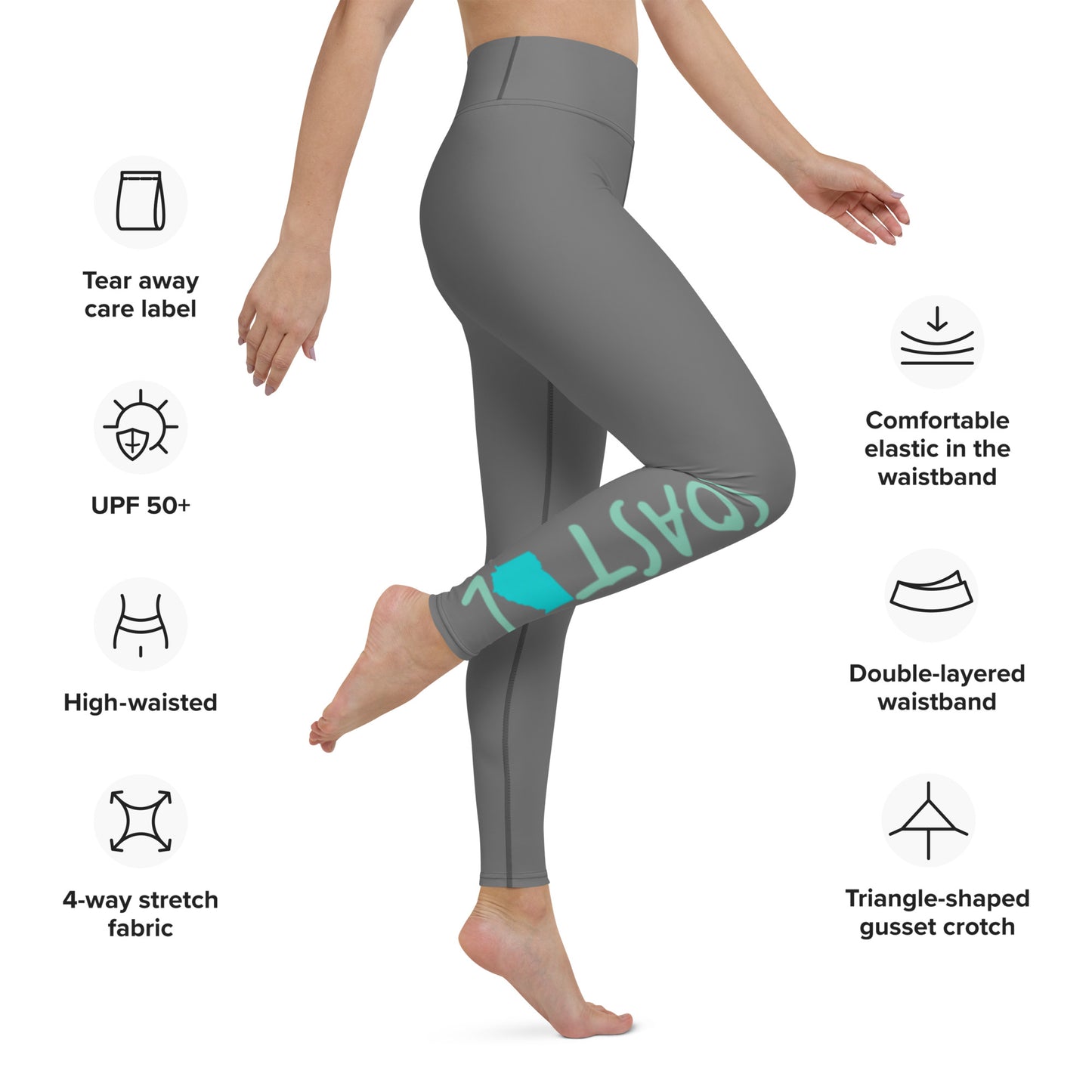 Coastal Georgia™ Sunrise-to-Sunset Everyday Yoga Leggings