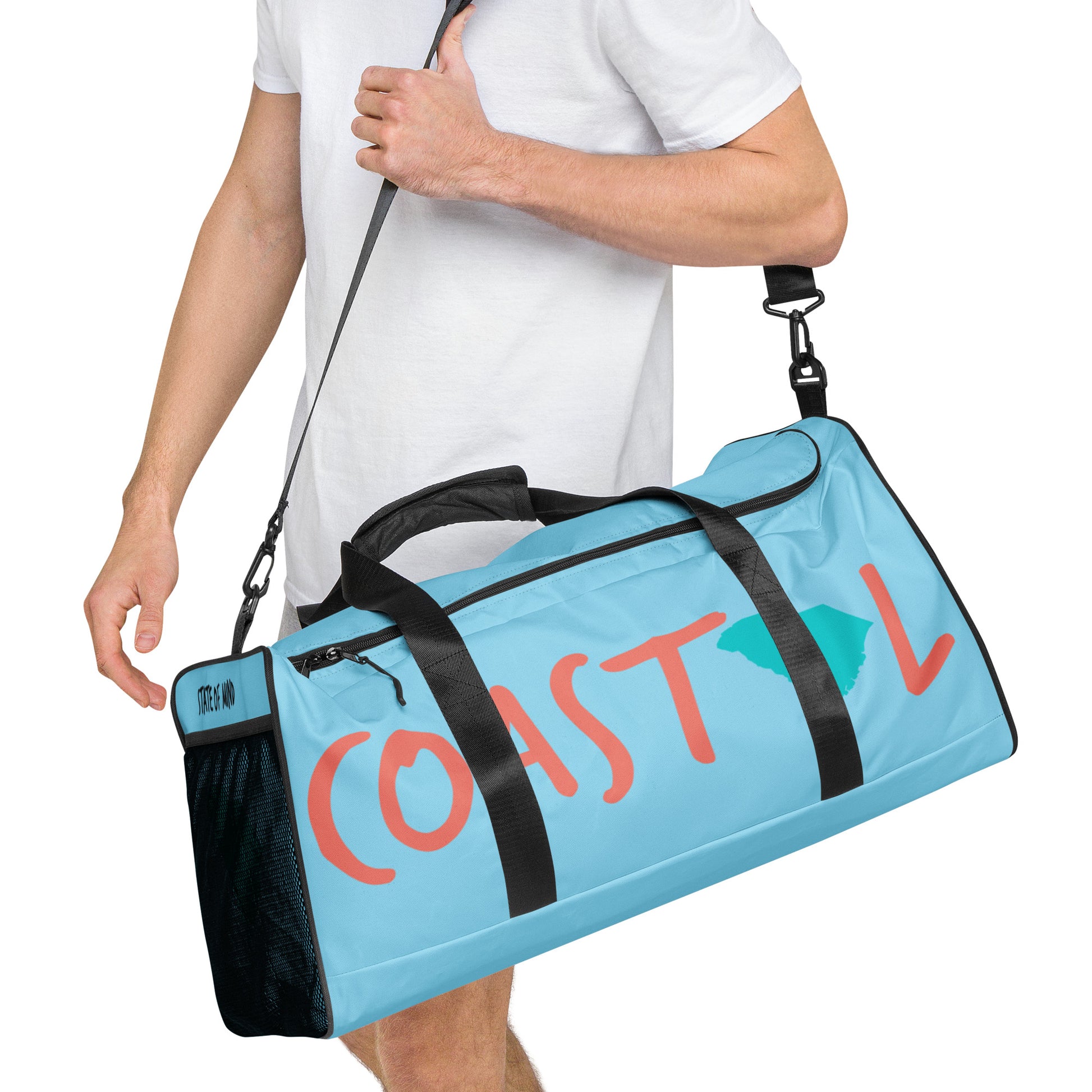 Coastal South Carolina™ Rainbow Row Duffel Bag