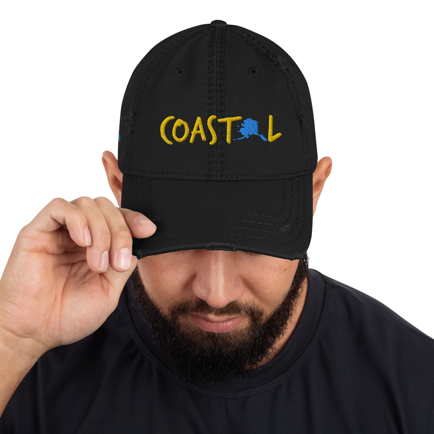 Coastal Alaska™ Distressed Dad Hat