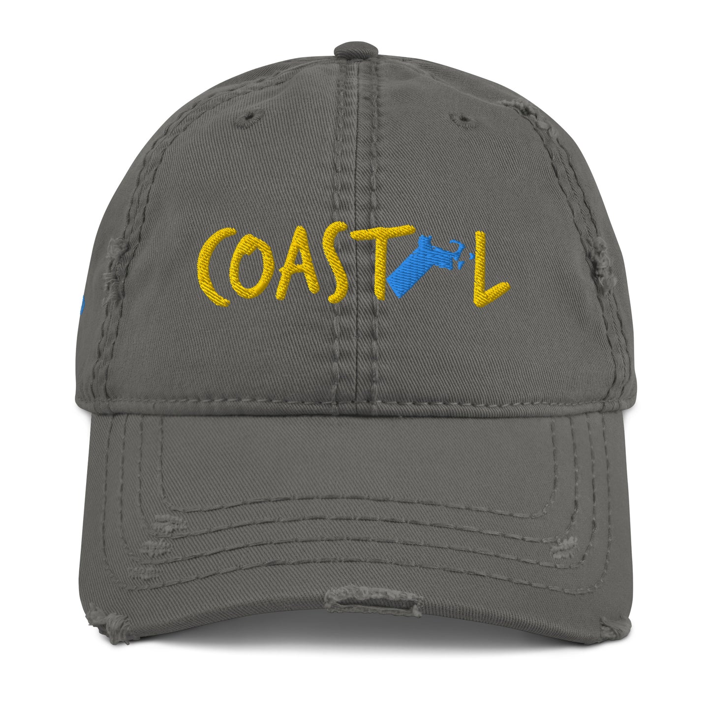 Coastal Massachusetts™ Distressed Dad Hat