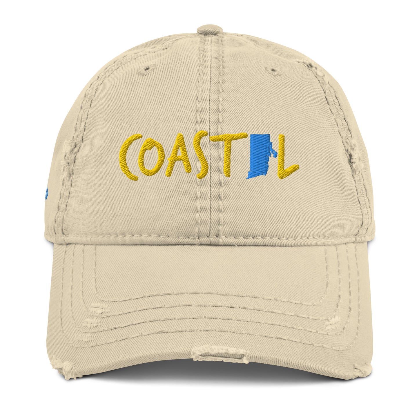 Coastal Rhode Island™ Distressed Dad Hat