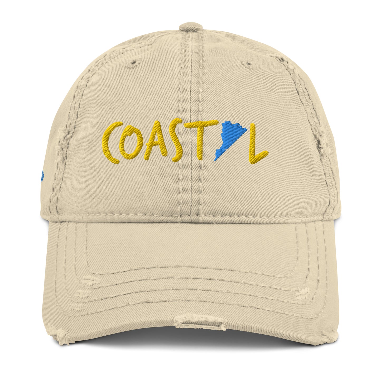 Coastal Virginia™ Distressed Dad Hat
