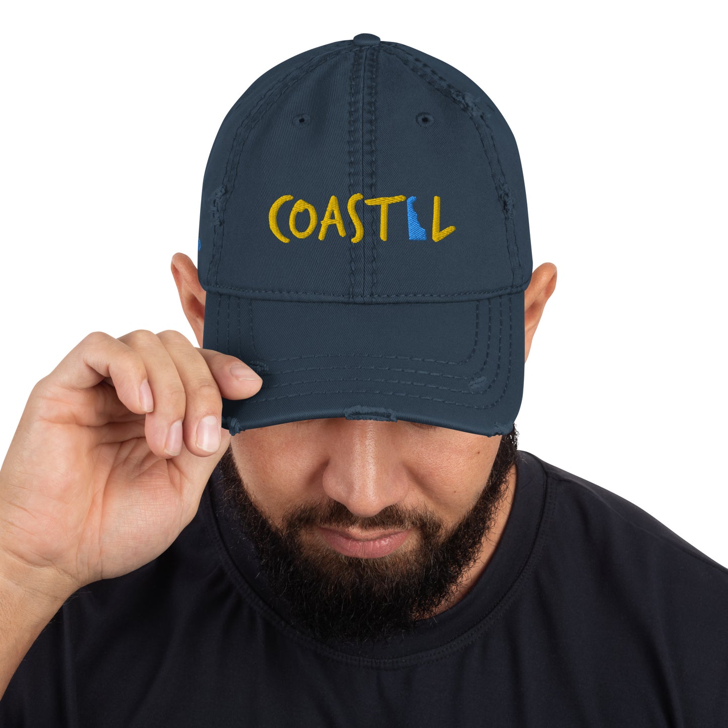 Coastal Delaware™ Distressed Dad Hat