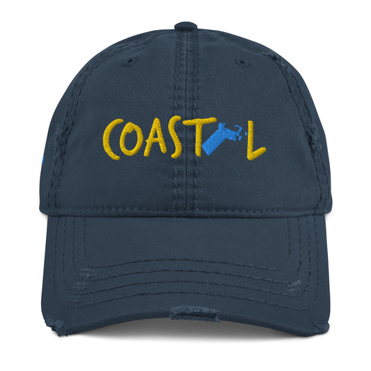 Coastal Massachusetts™ Distressed Dad Hat