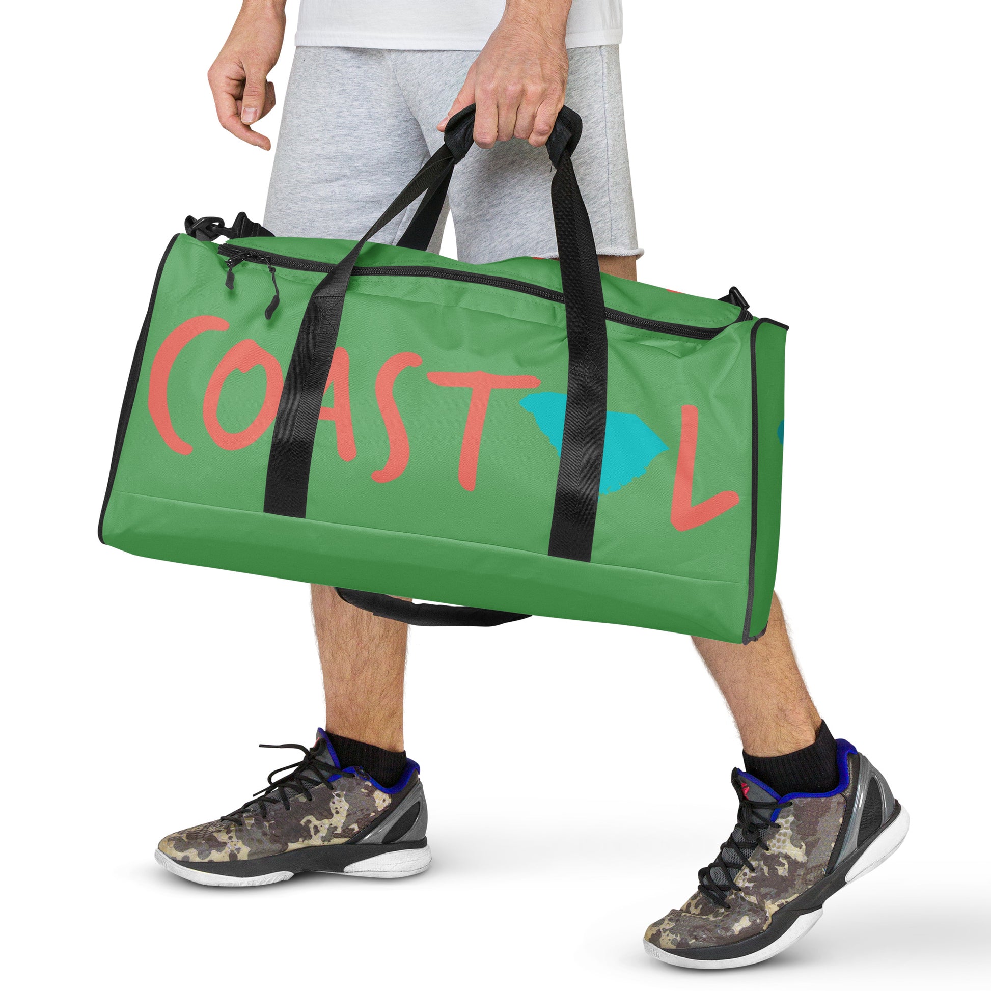 Coastal South Carolina™ Rainbow Row Duffel Bag