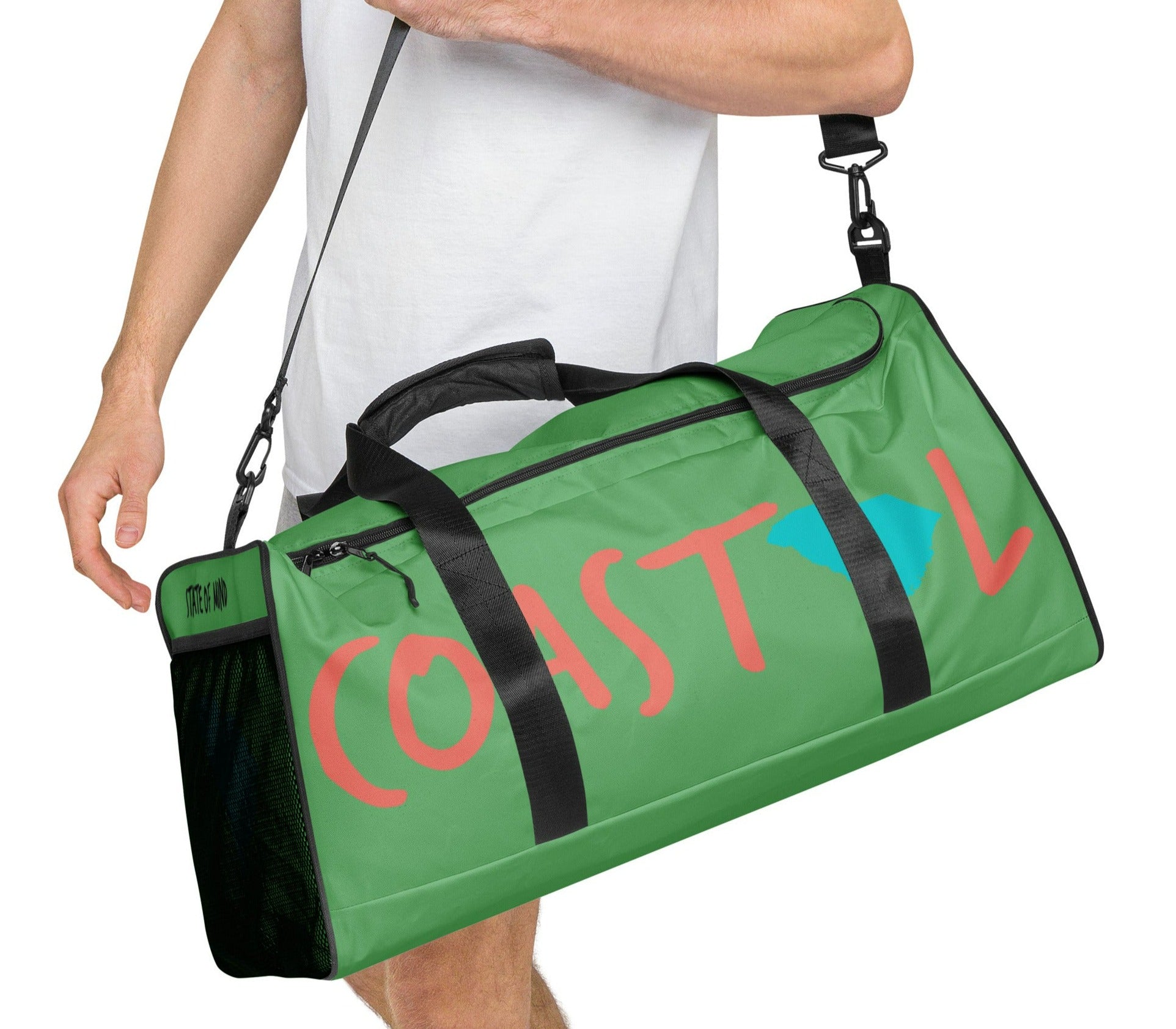 Coastal South Carolina™ Rainbow Row Duffel Bag