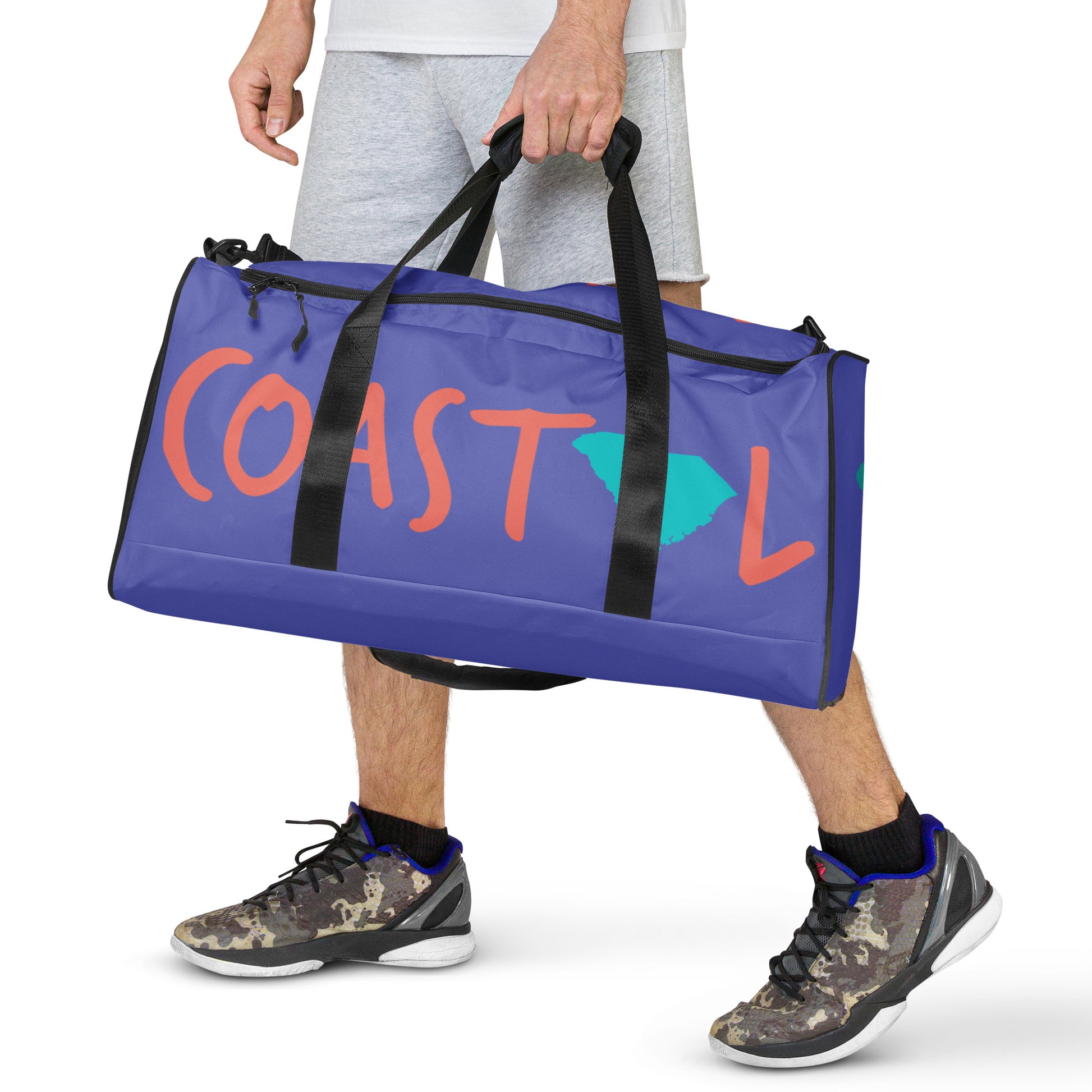 Coastal South Carolina™ Rainbow Row Duffel Bag