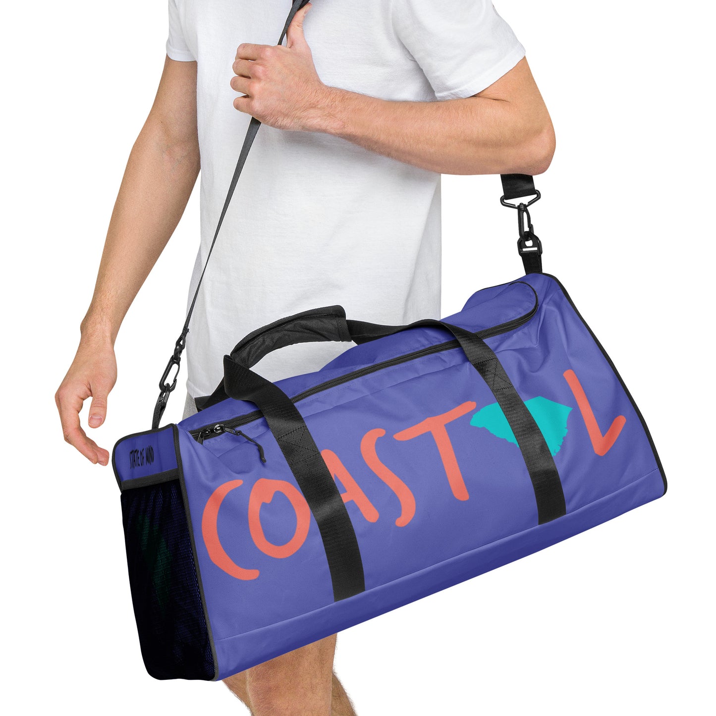 Coastal South Carolina™ Rainbow Row Duffel Bag