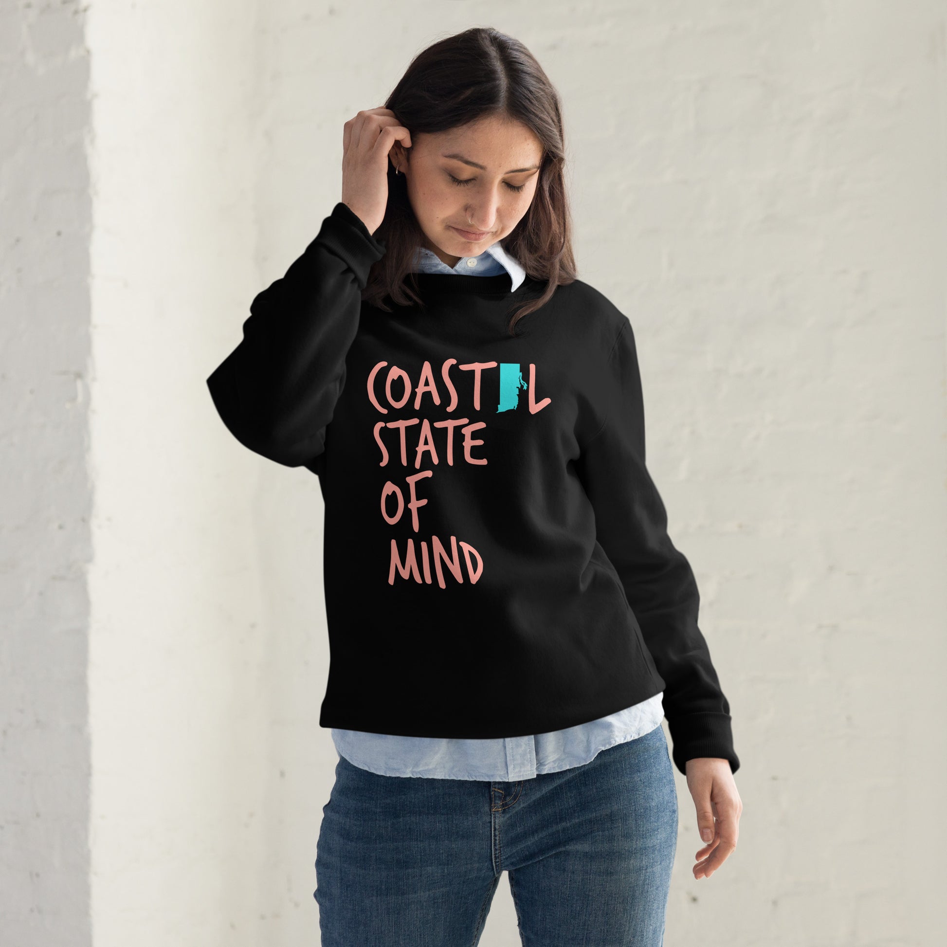 Coastal State of Mind Rhode Island™ Fashion Sweatshirt