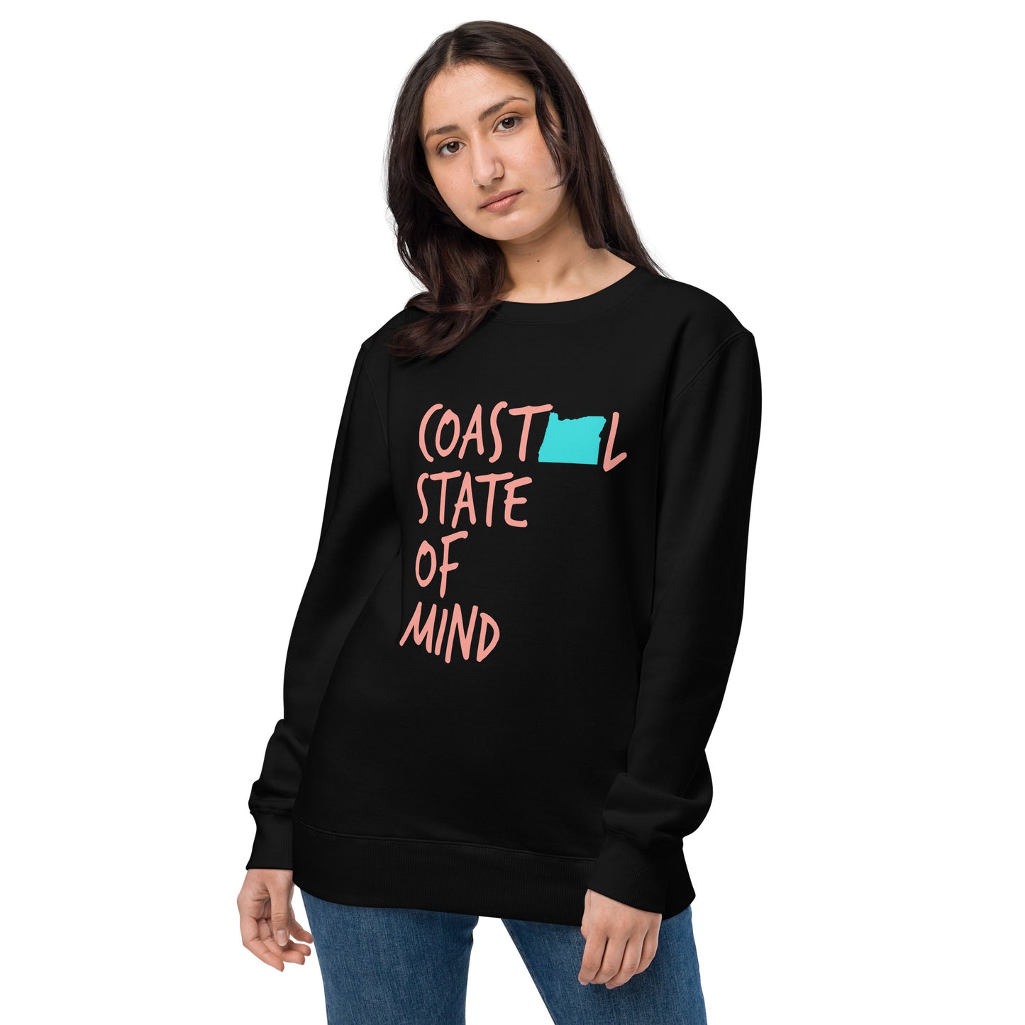 Coastal State of Mind Oregon™ Fashion Sweatshirt