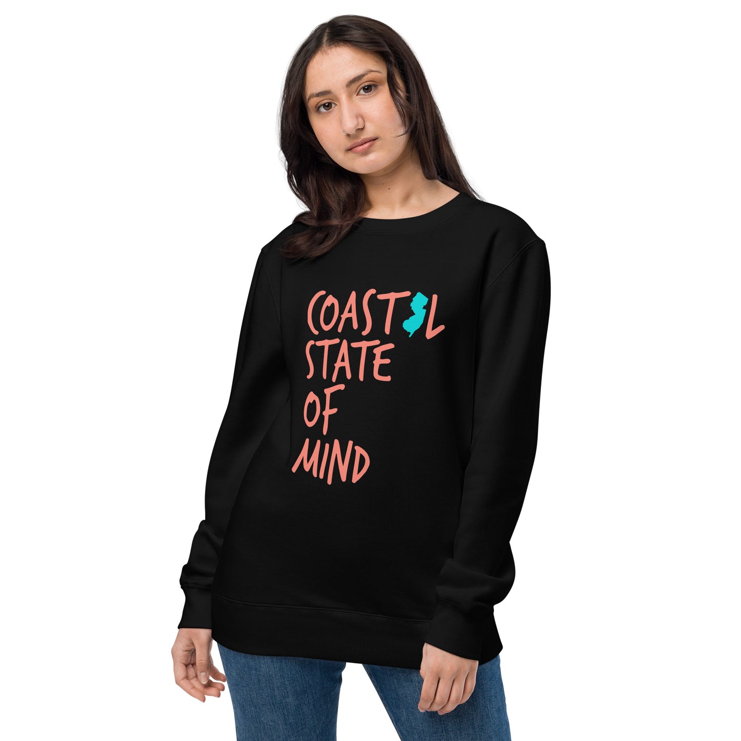 Coastal State of Mind New Jersey™ Fashion Sweatshirt