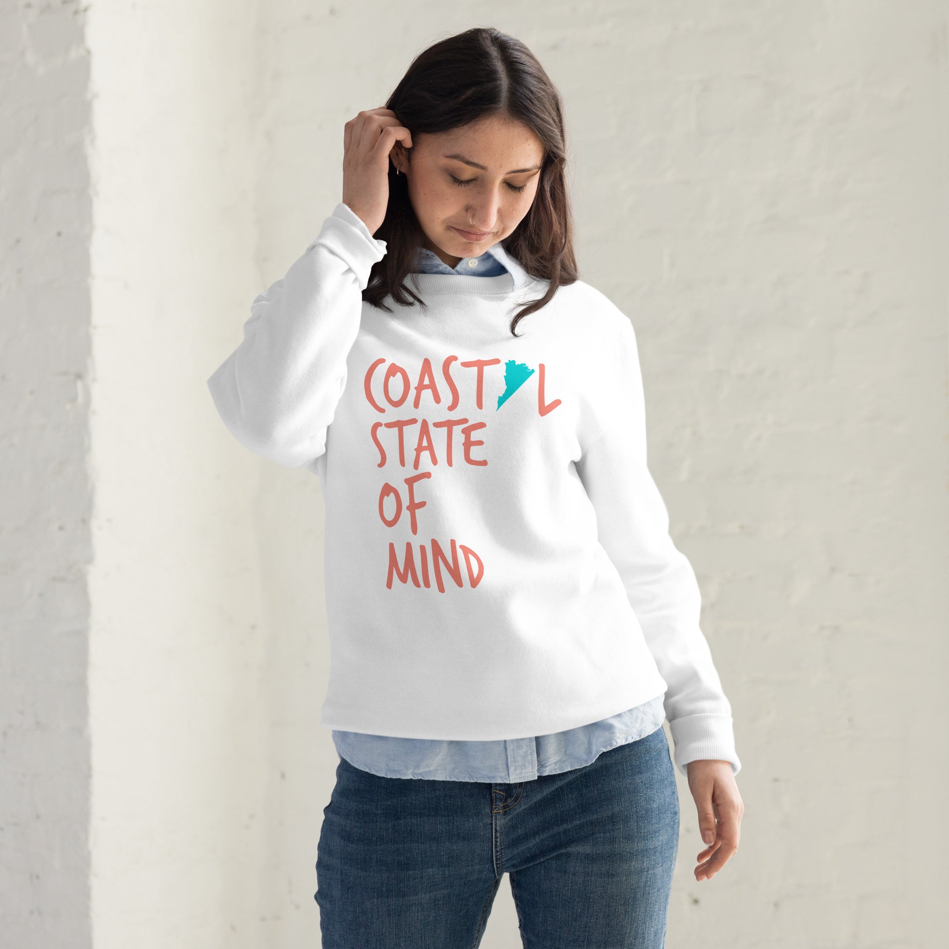 Coastal State of Mind Virginia™ Fashion Sweatshirt