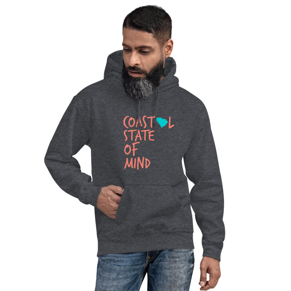 Coastal State of Mind™ South Carolina Beach & Bonfire Unisex Hoodie