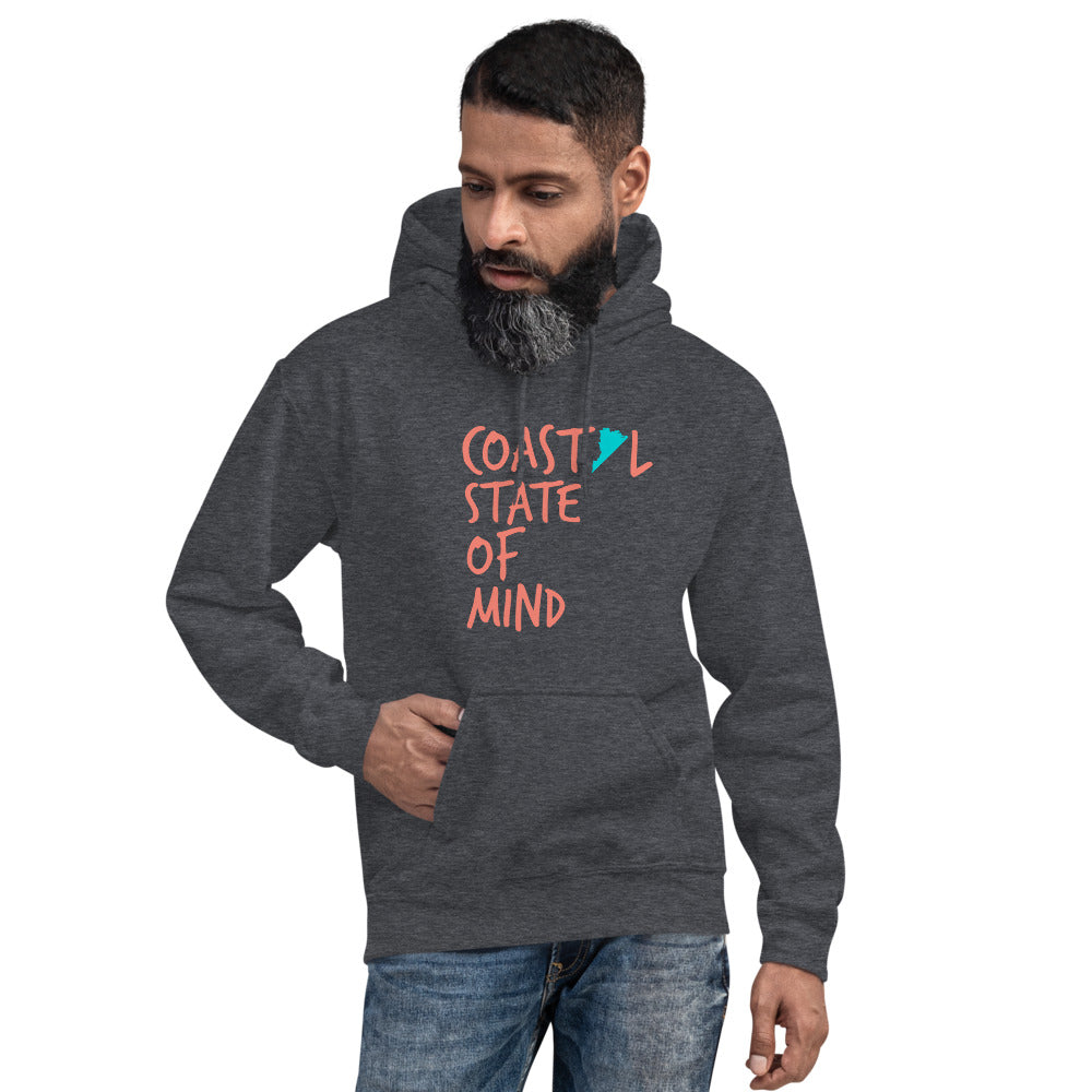 Coastal State of Mind™ Virginia Beach & Bonfire Unisex Hoodie