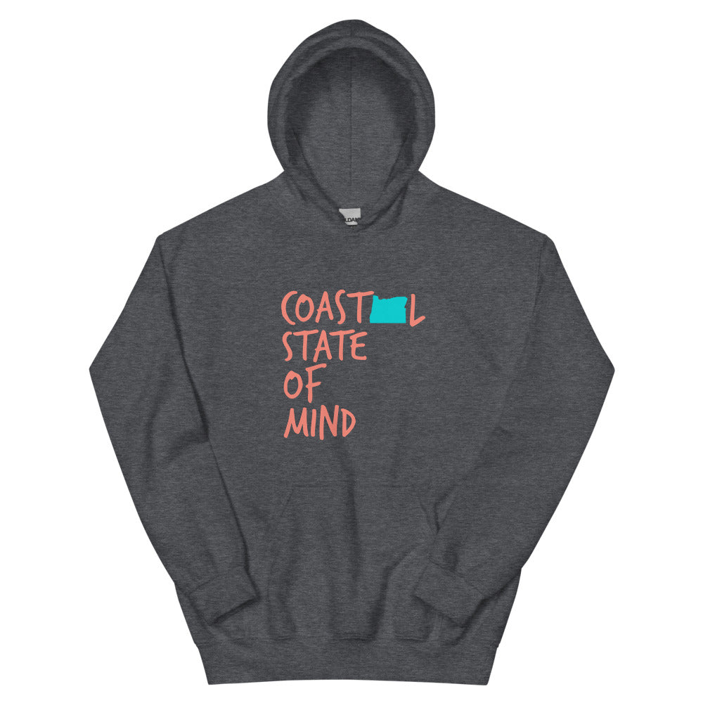 Coastal State of Mind™ Oregon Beach & Bonfire Unisex Hoodie