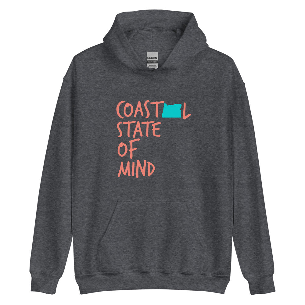Coastal State of Mind™ Oregon Beach & Bonfire Unisex Hoodie