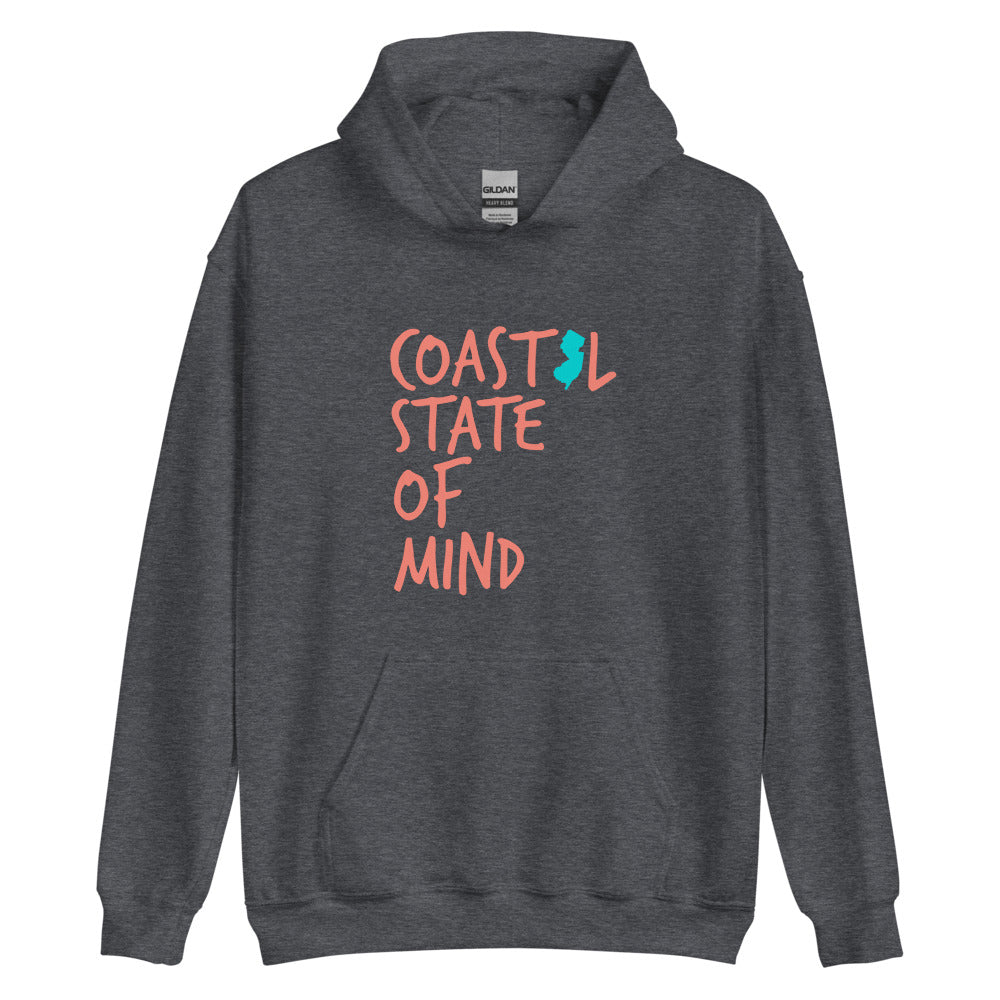 Coastal State of Mind™ New Jersey Beach & Bonfire Unisex Hoodie