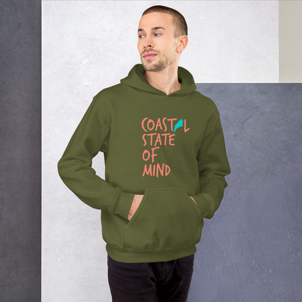 Coastal State of Mind North Carolina Beach & Bonfire Unisex Hoodie