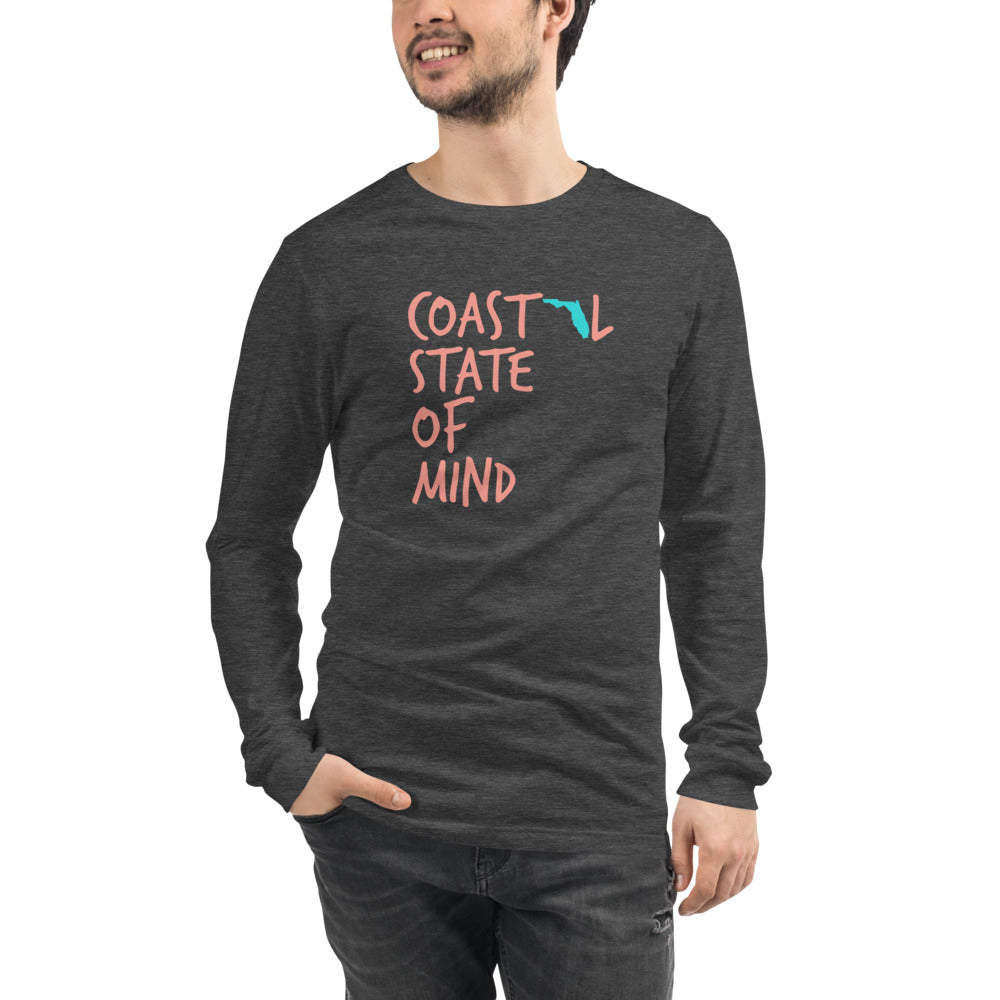 Coastal State of Mind™ Florida Unisex Long Sleeve Tee
