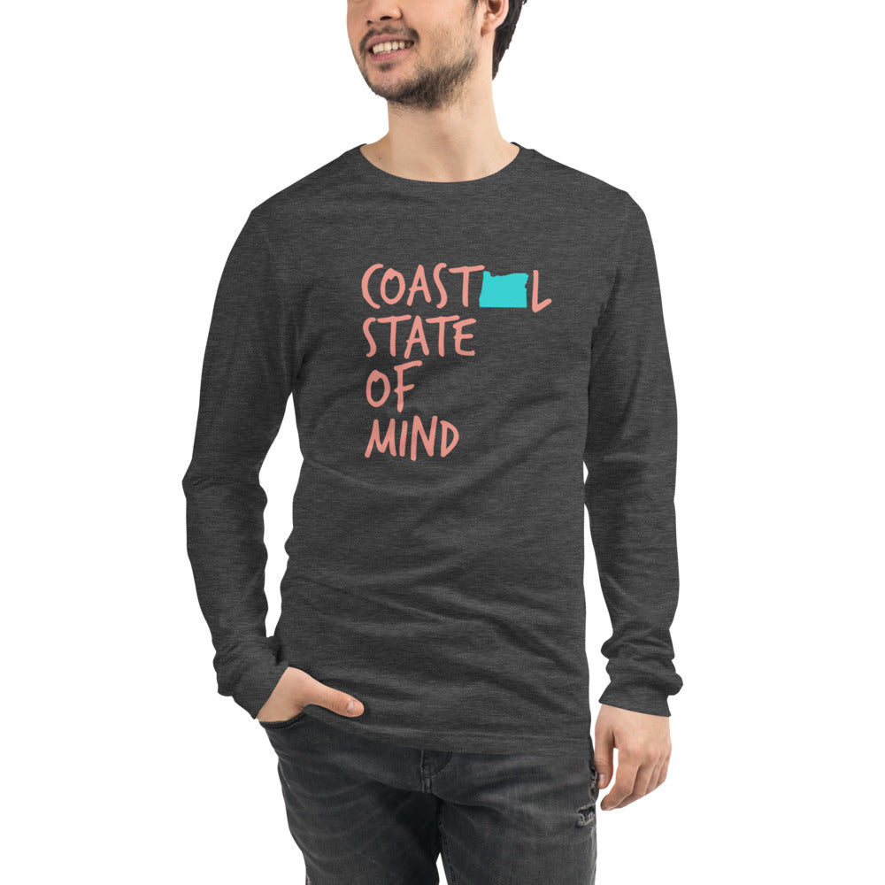 Coastal State of Mind™ Oregon Unisex Long Sleeve Tee