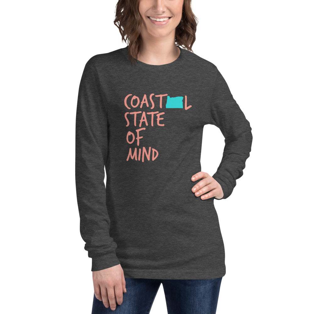 Coastal State of Mind™ Oregon Unisex Long Sleeve Tee