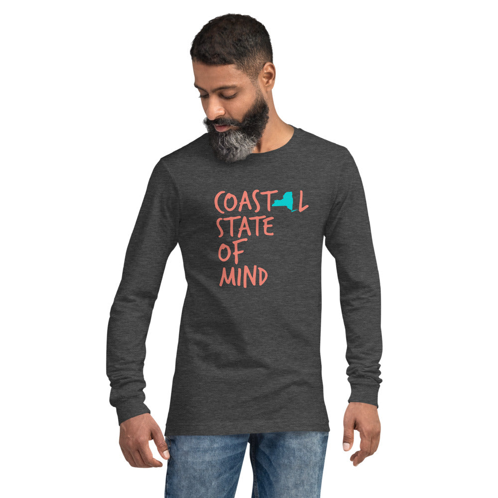 Coastal State of Mind™ New York Unisex Long Sleeve Tee