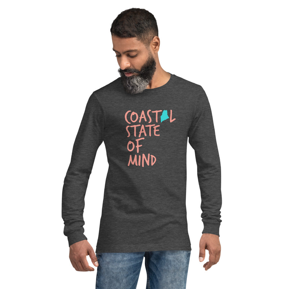 Coastal State of Mind™ Maine Unisex Long Sleeve Tee