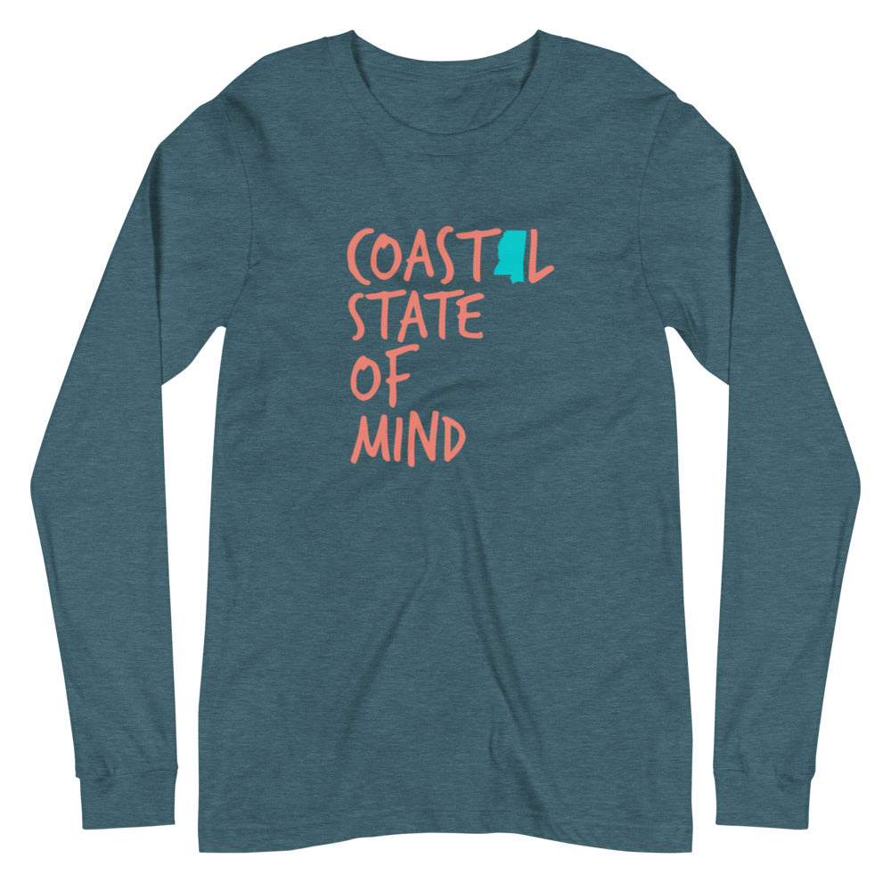 Coastal State of Mind™ Mississippi Unisex Long Sleeve Tee