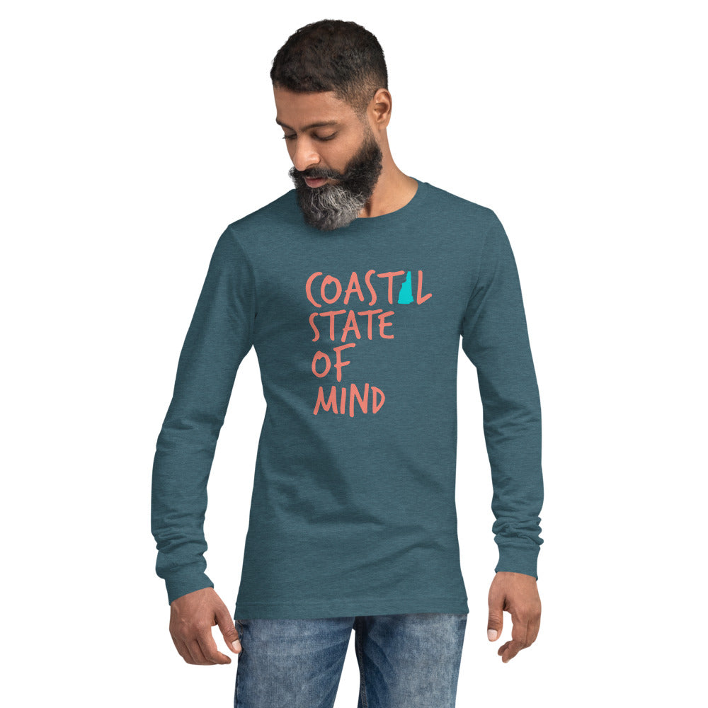 Coastal State of Mind™ New Hampshire Unisex Long Sleeve Tee