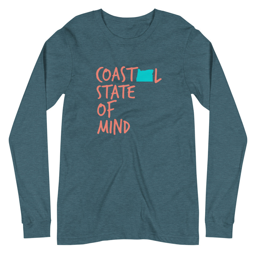 Coastal State of Mind™ Oregon Unisex Long Sleeve Tee