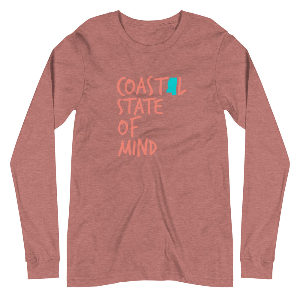 Coastal State of Mind™ Mississippi Unisex Long Sleeve Tee