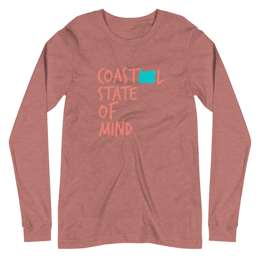 Coastal State of Mind™ Oregon Unisex Long Sleeve Tee