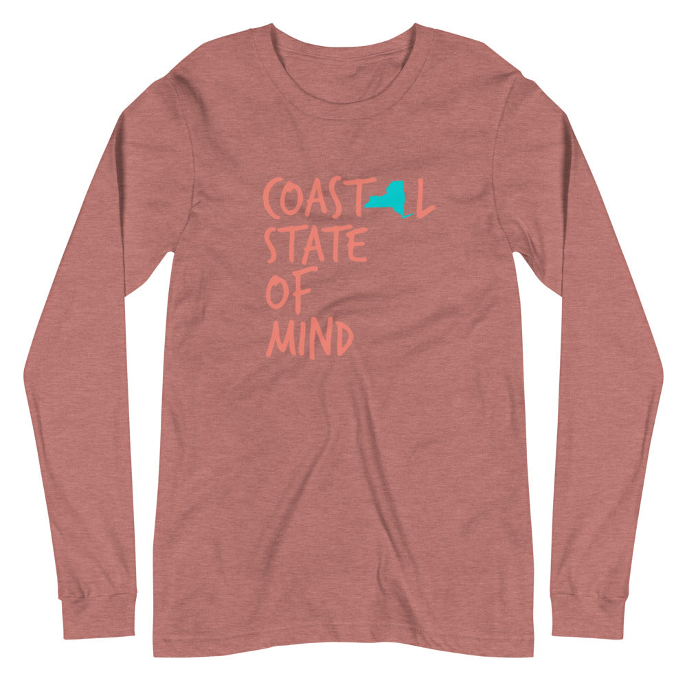 Coastal State of Mind™ New York Unisex Long Sleeve Tee