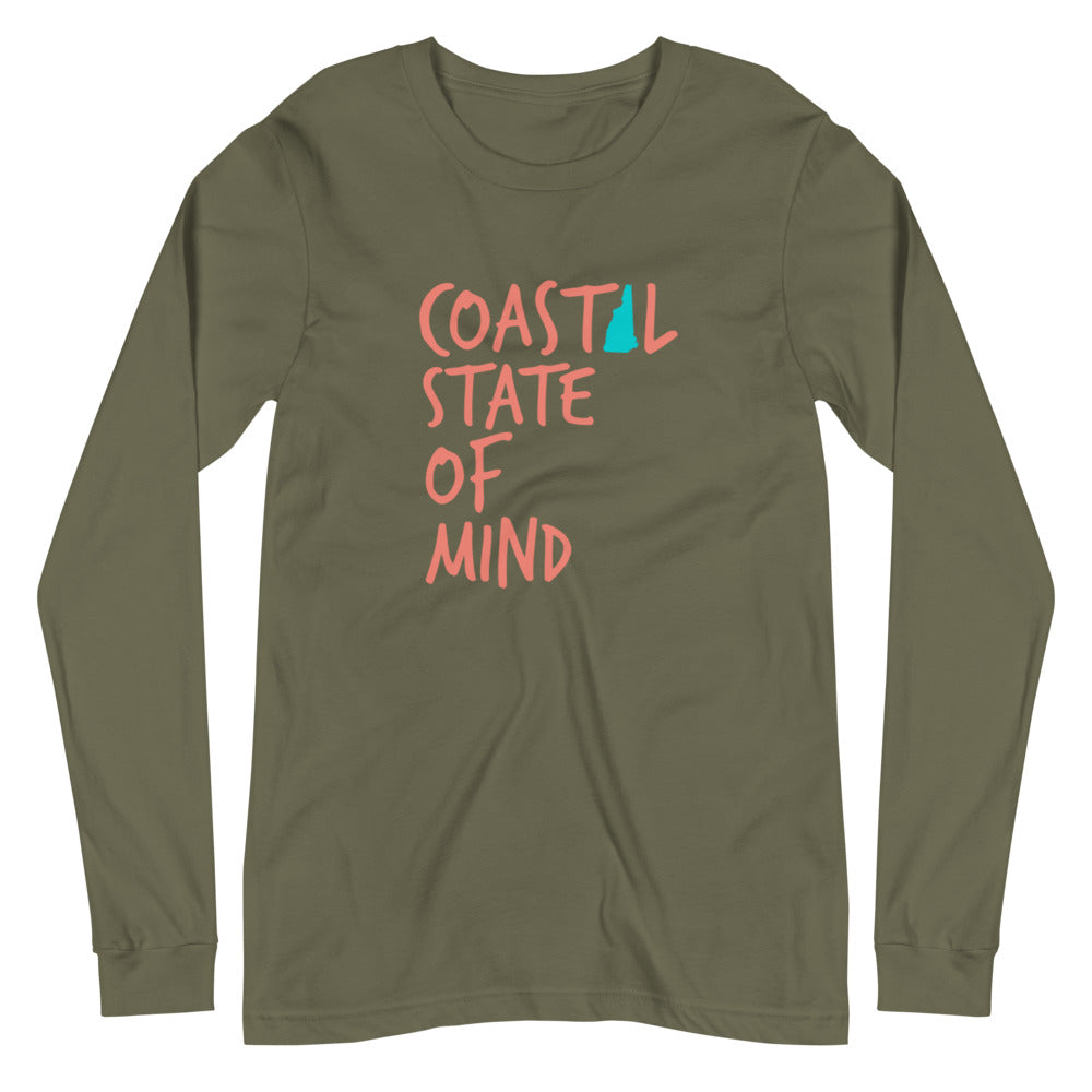 Coastal State of Mind™ New Hampshire Unisex Long Sleeve Tee