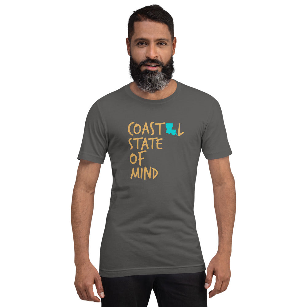 Coastal State of Mind™ Louisiana Unisex t-shirt