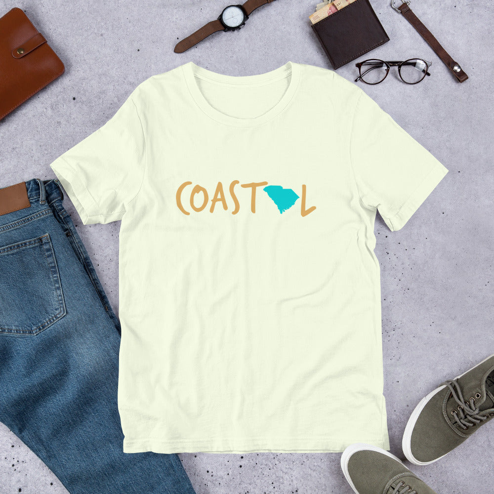 Coastal South Carolina™ Sunset Gold Unisex Tee