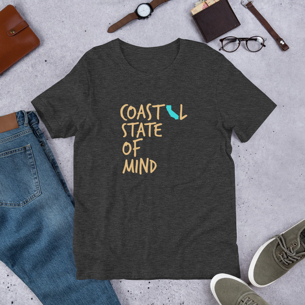Coastal State of Mind™ California Unisex t-shirt