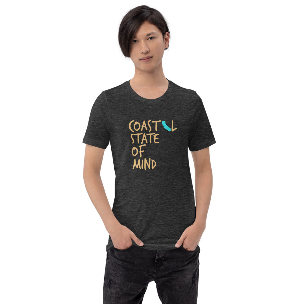 Coastal State of Mind™ California Unisex t-shirt
