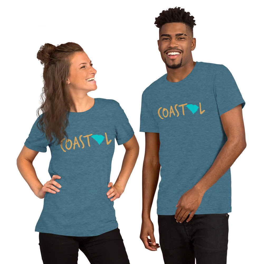 Coastal South Carolina™ Sunset Gold Unisex Tee