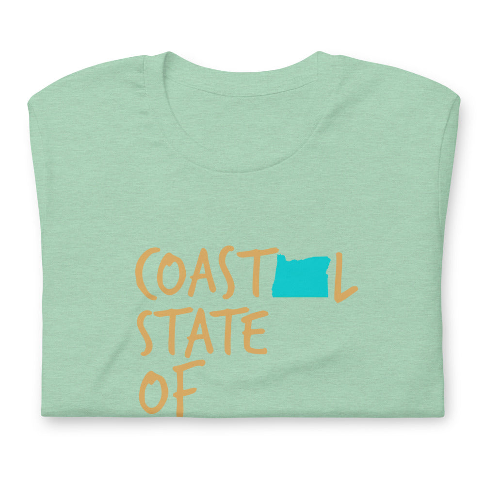 Coastal State of Mind™ Oregon Unisex t-shirt