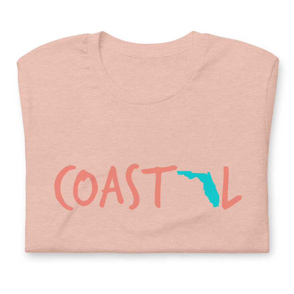 Coastal Florida™ Sunset Red Unisex Tee