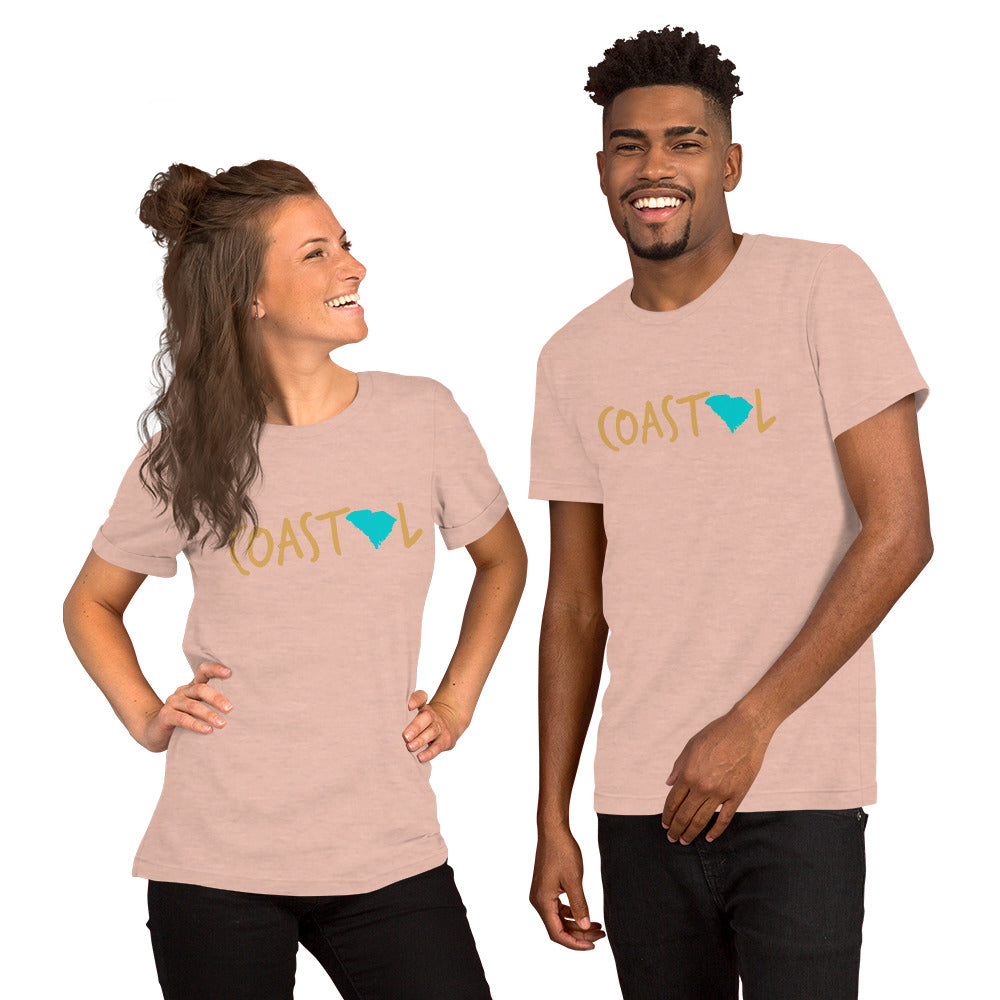 Coastal South Carolina™ Sunset Gold Unisex Tee