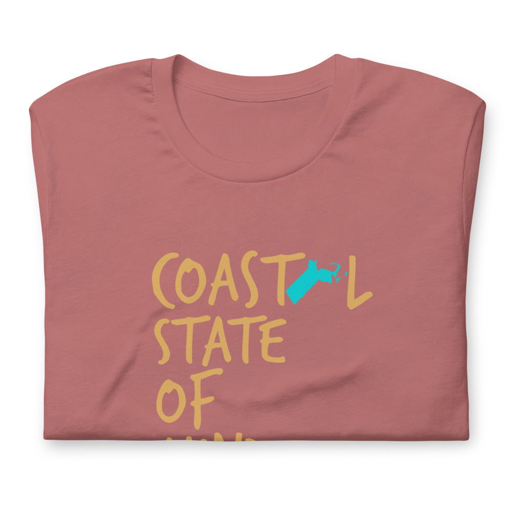 Coastal State of Mind™ Massachusetts Unisex Tee