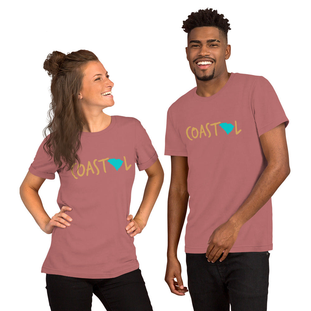 Coastal South Carolina™ Sunset Gold Unisex Tee