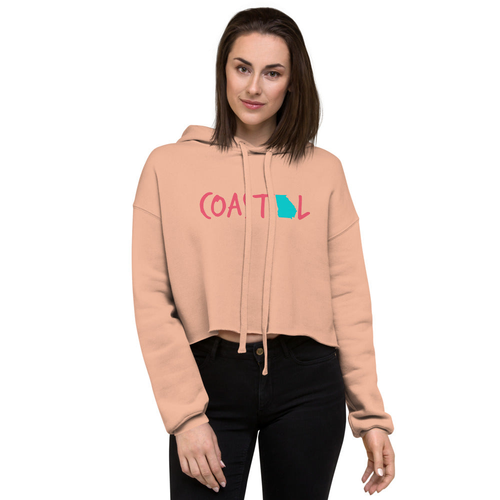 Coastal Georgia™ Cropped Beach Hoodie