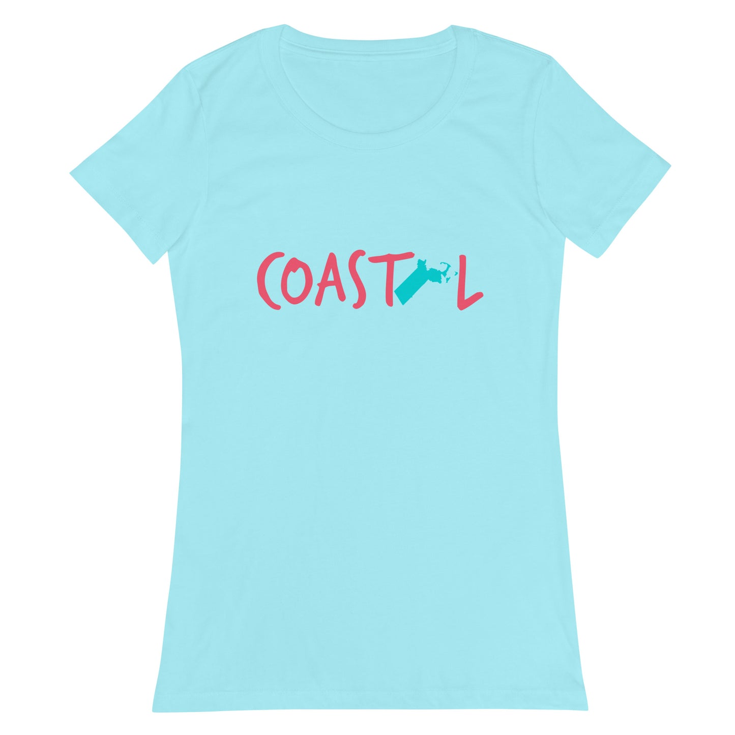 Coastal Massachusetts™ Women's Fashion Fit Tee