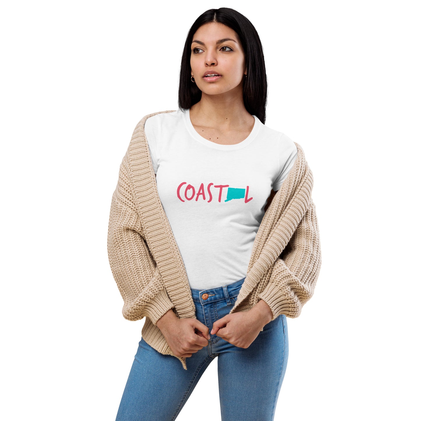 Coastal Connecticut™ Women's Fashion Fit Tee